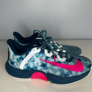 Nike Tennis Court Air Zoom GP Turbo Naomi Osaka Glacier Blue Women's sz 9.5 Shoe